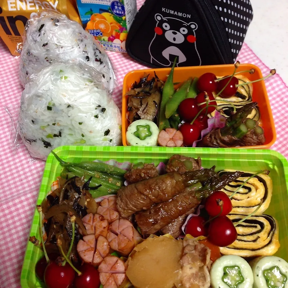 弟君と私の久しぶり弁当♪|mayumayudonさん