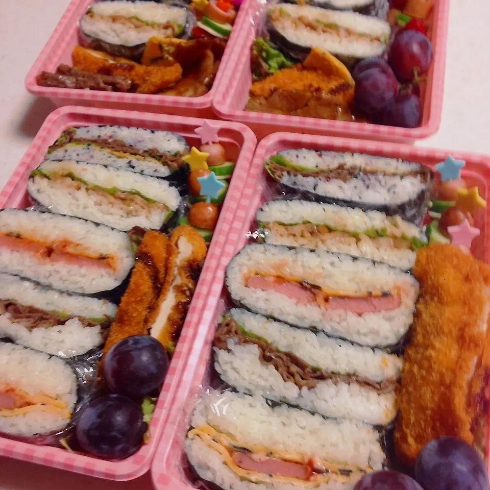 御要望のおにぎらず弁当♡|mayumayudonさん