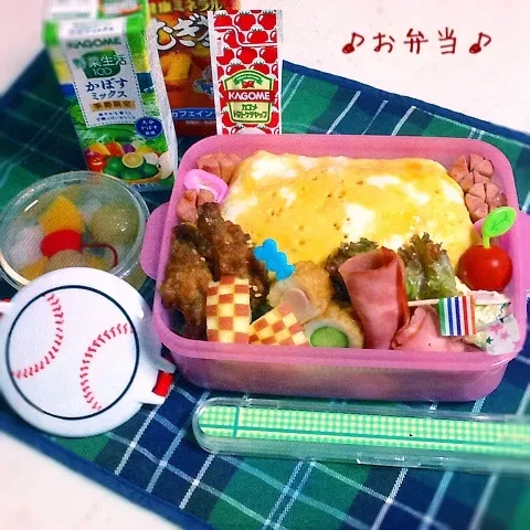 写生大会 弟君弁当♪|mayumayudonさん