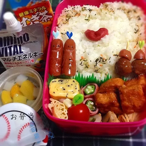 お兄 練習試合 弁当 お届け♪|mayumayudonさん