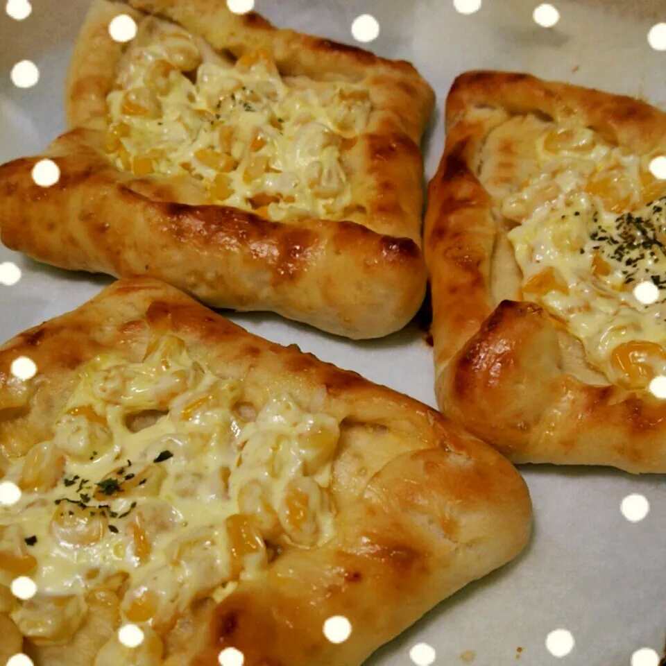 コーンマヨパン|あきさん