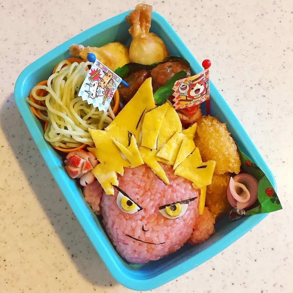 Snapdishの料理写真:えんま大王弁当|あおあおさん