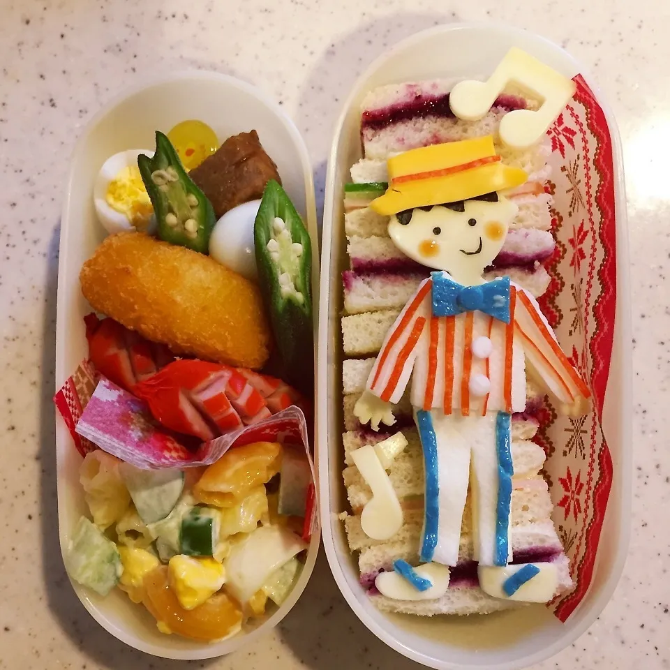 お遊戯会弁当|あおあおさん