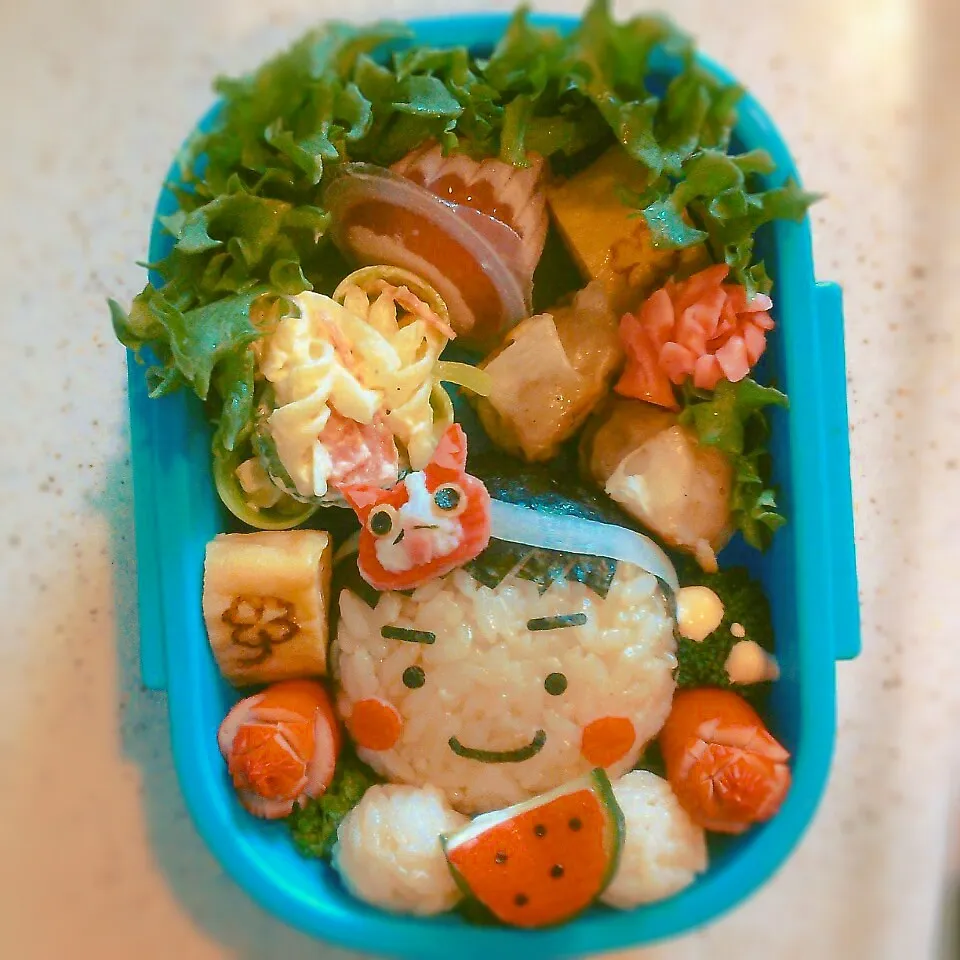 Snapdishの料理写真:夏祭り弁当|あおあおさん