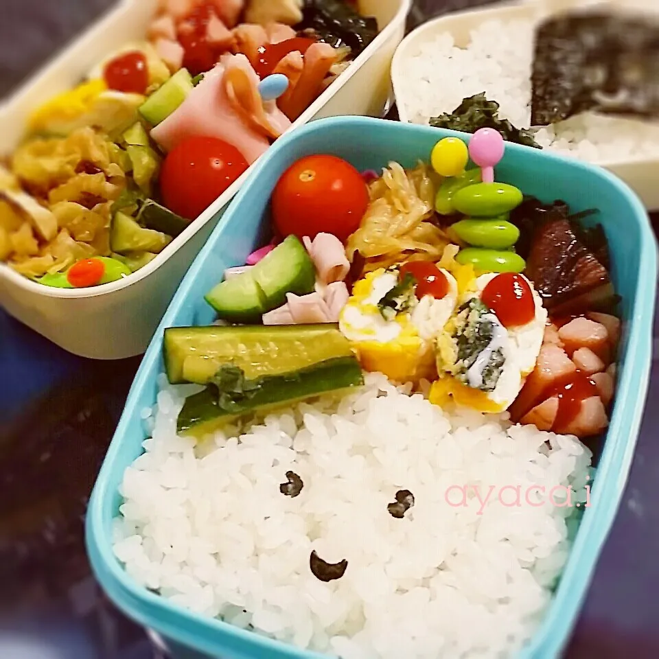 Snapdishの料理写真:☆おべんと朝御飯☆|himamamaさん