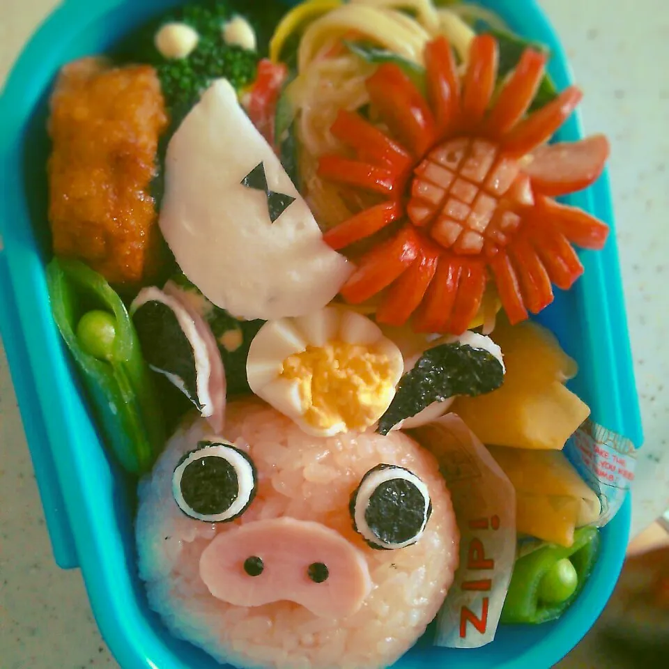 パンパカパンツ弁当|あおあおさん