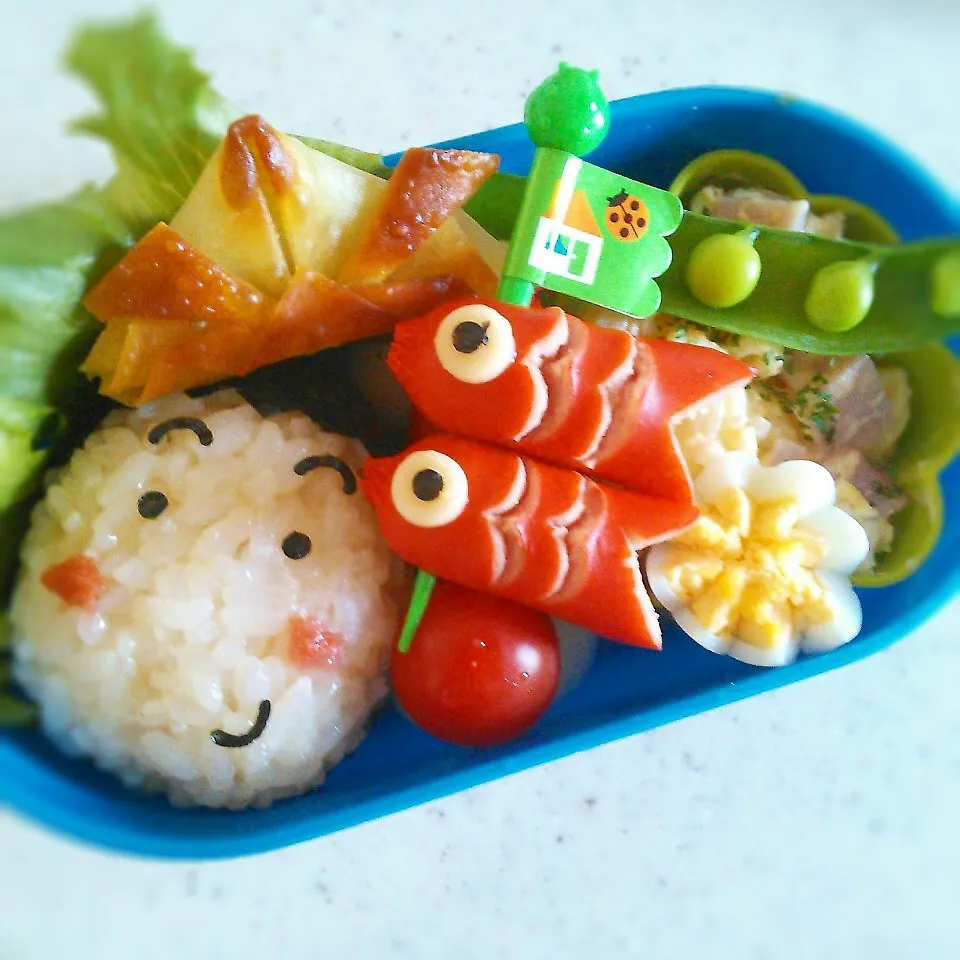 Snapdishの料理写真:今日の幼稚園弁当|あおあおさん