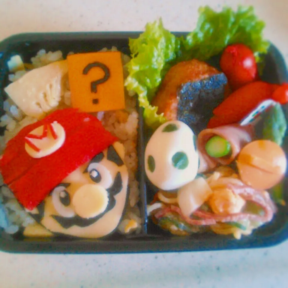 マリオ弁当|あおあおさん