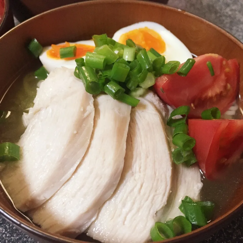 真似っこ冷塩ラーメン♪|あゆさん