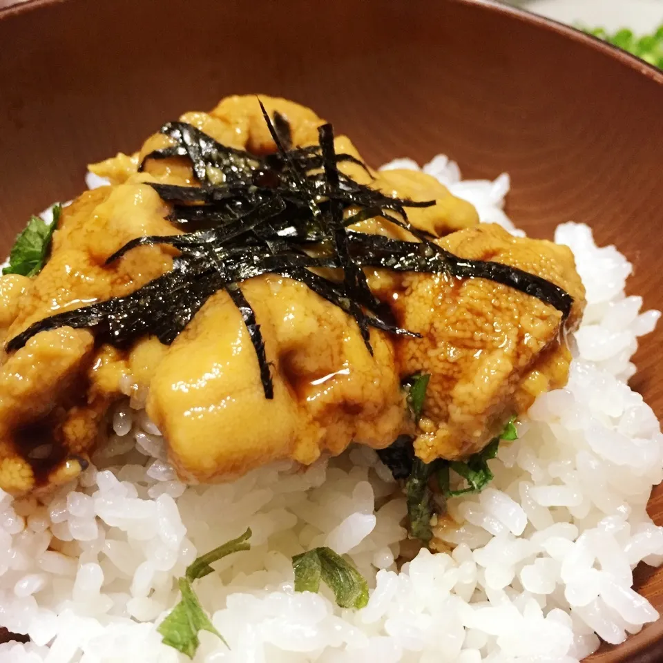 Snapdishの料理写真:うに丼♪|あゆさん