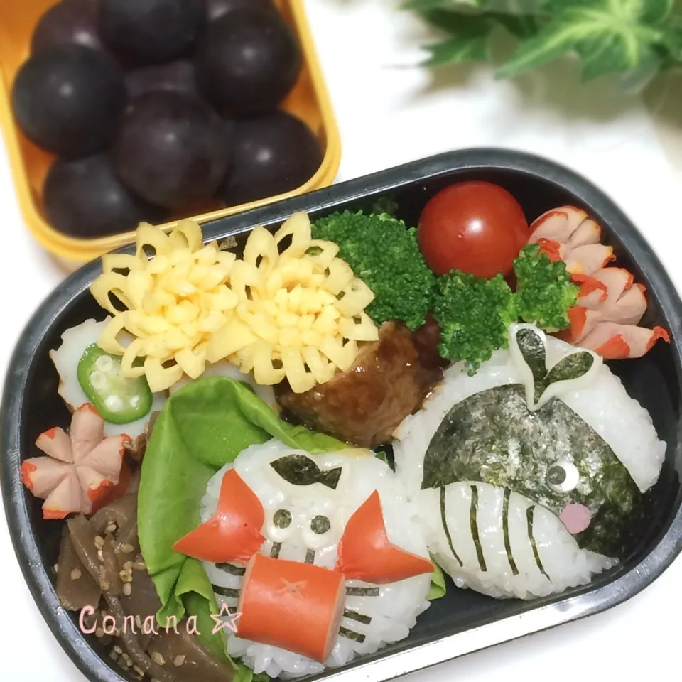 カニさん＆クジラさん☆お弁当|conanaさん