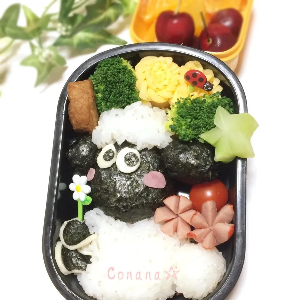 Snapdishの料理写真:ひつじのショーン☆お弁当|conanaさん