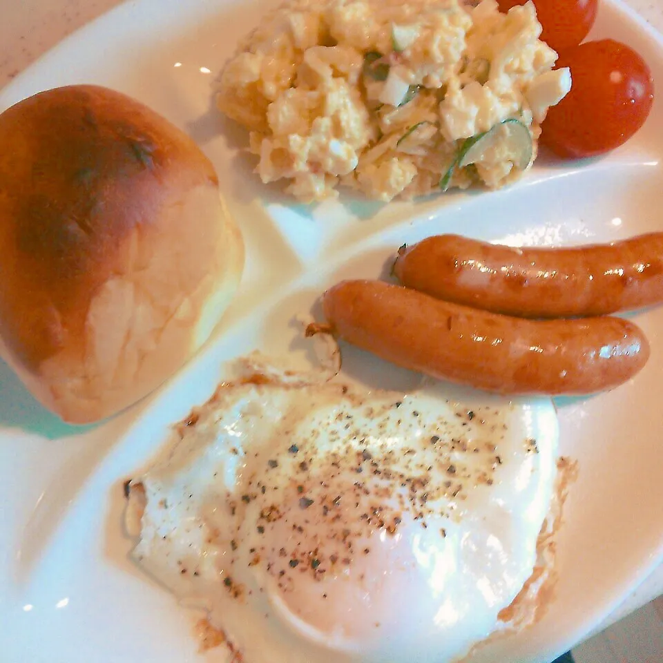 今日の朝ごパン|あおあおさん