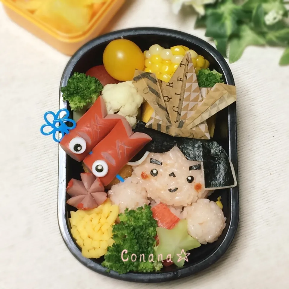 こいのぼり🎏with金太郎☆お弁当|conanaさん