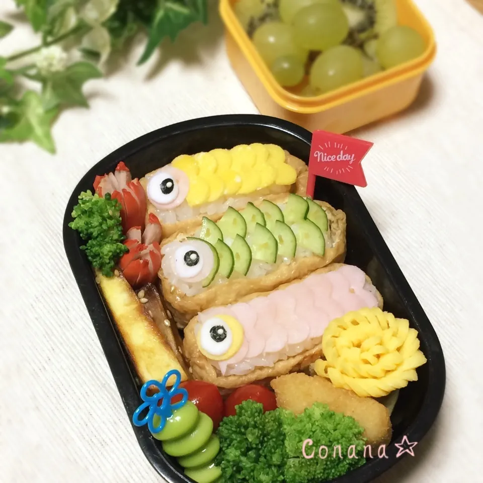 いなりで🎏こいのぼり☆お弁当|conanaさん