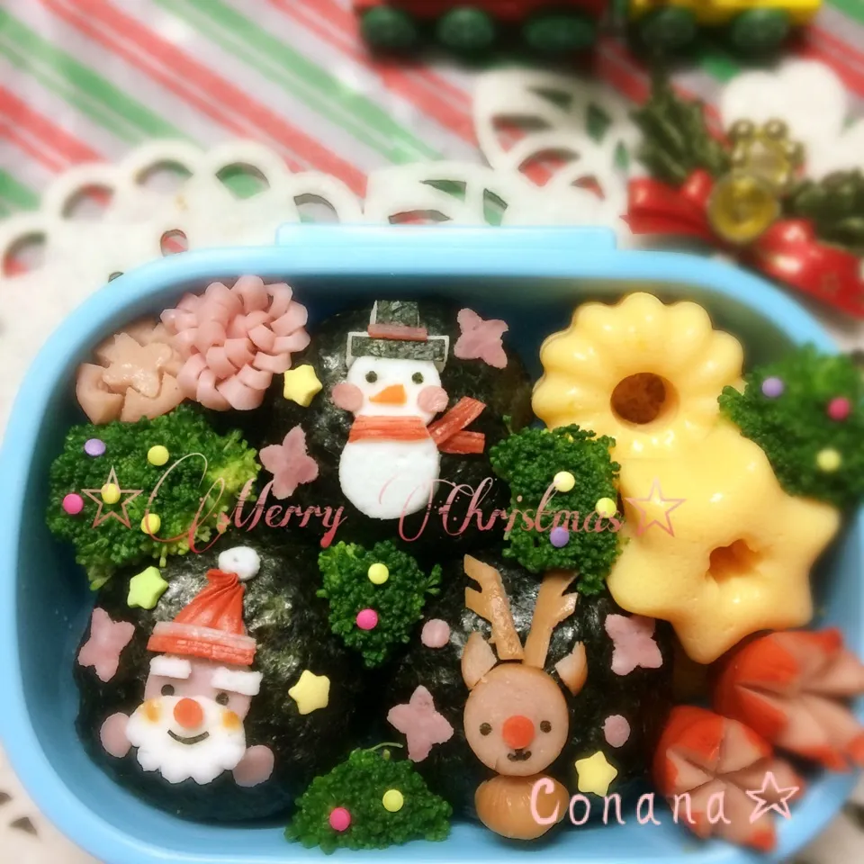 クリスマス仕様🎄キャラ弁|conanaさん