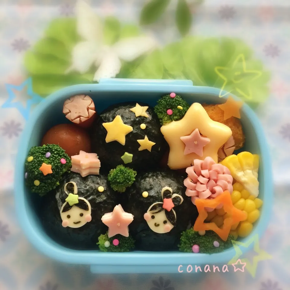 Snapdishの料理写真:七夕☆お弁当|conanaさん