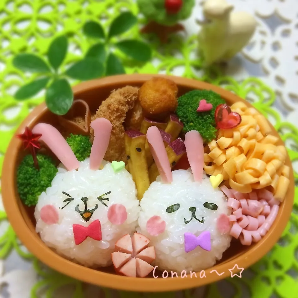 うさぎちゃん☆お弁当|conanaさん