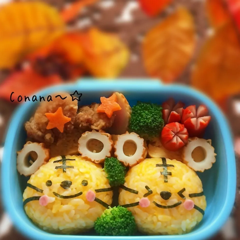 Snapdishの料理写真:トラちゃん☆お弁当♪|conanaさん