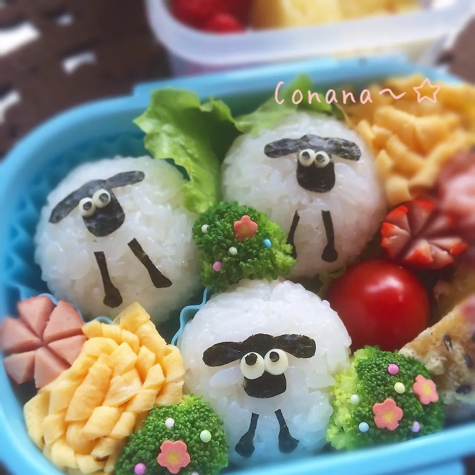 ひつじのショーンのお弁当☆|conanaさん