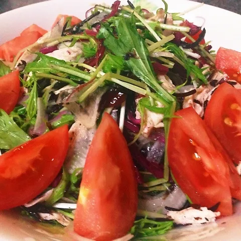 水菜のサラダ〜(〃∇〃)|あゆさん