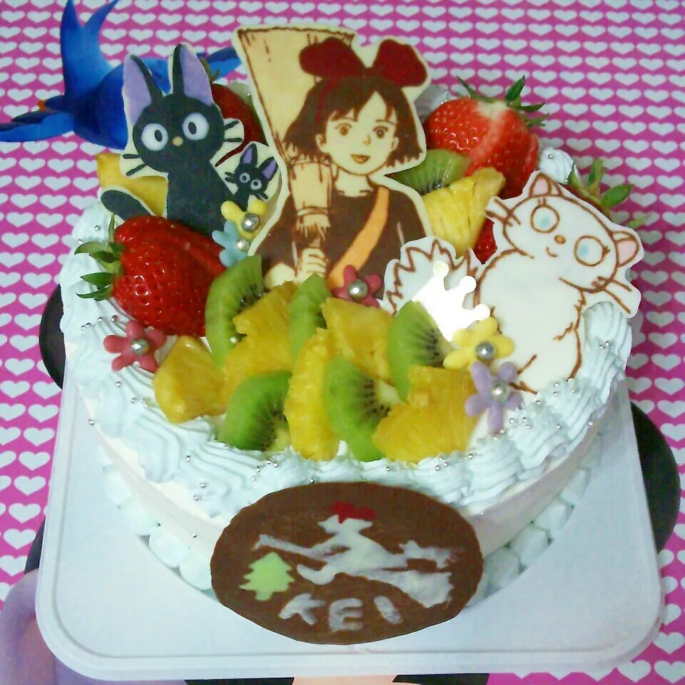 ﾊﾞｰｽﾃﾞｰｹｰｷ☆魔女の宅急便|なｯちゃん☆さん