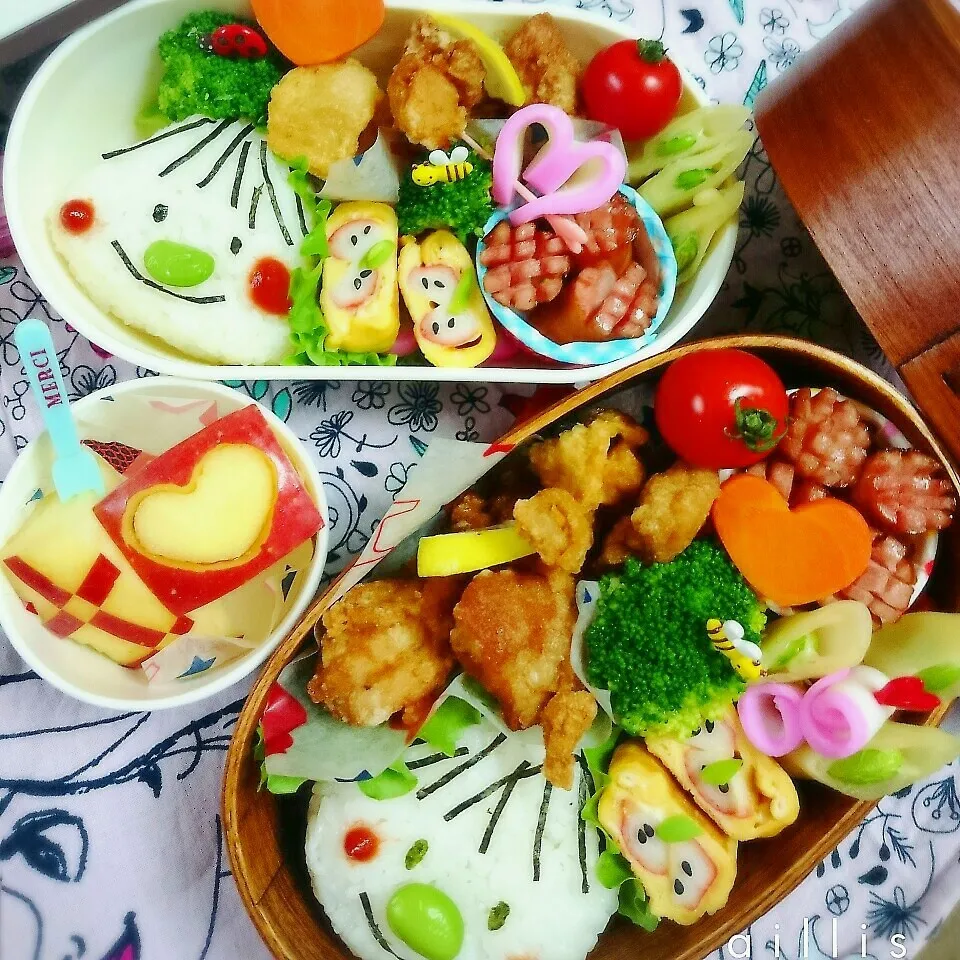 Snapdishの料理写真:Jkお弁当♪＆小２校外学習お弁当♪|ようさん