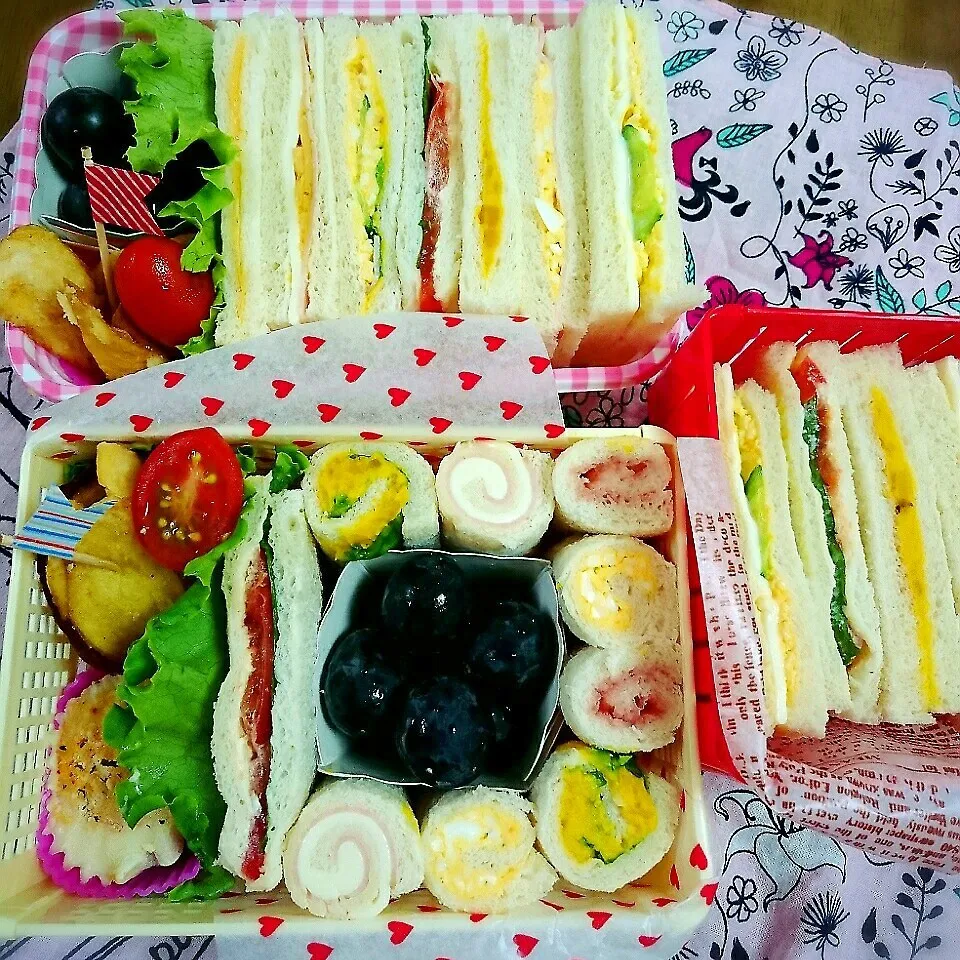 登校日  学童＆留守番＆パ～トお弁当♪|ようさん