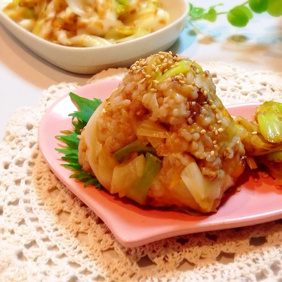 かおりんの焼きネギのおかか醤油で┈﻿♡﻿|n＊さん