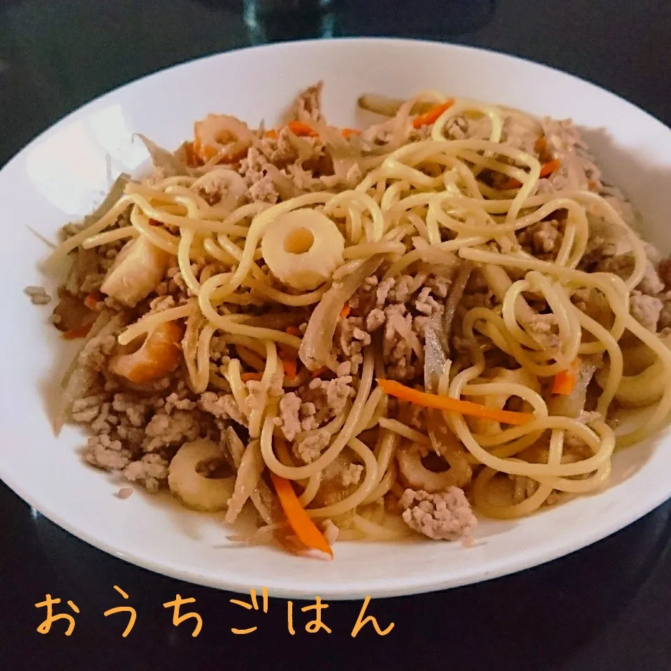 Snapdishの料理写真:給食の味 ちらしスパゲティ|あゆさん