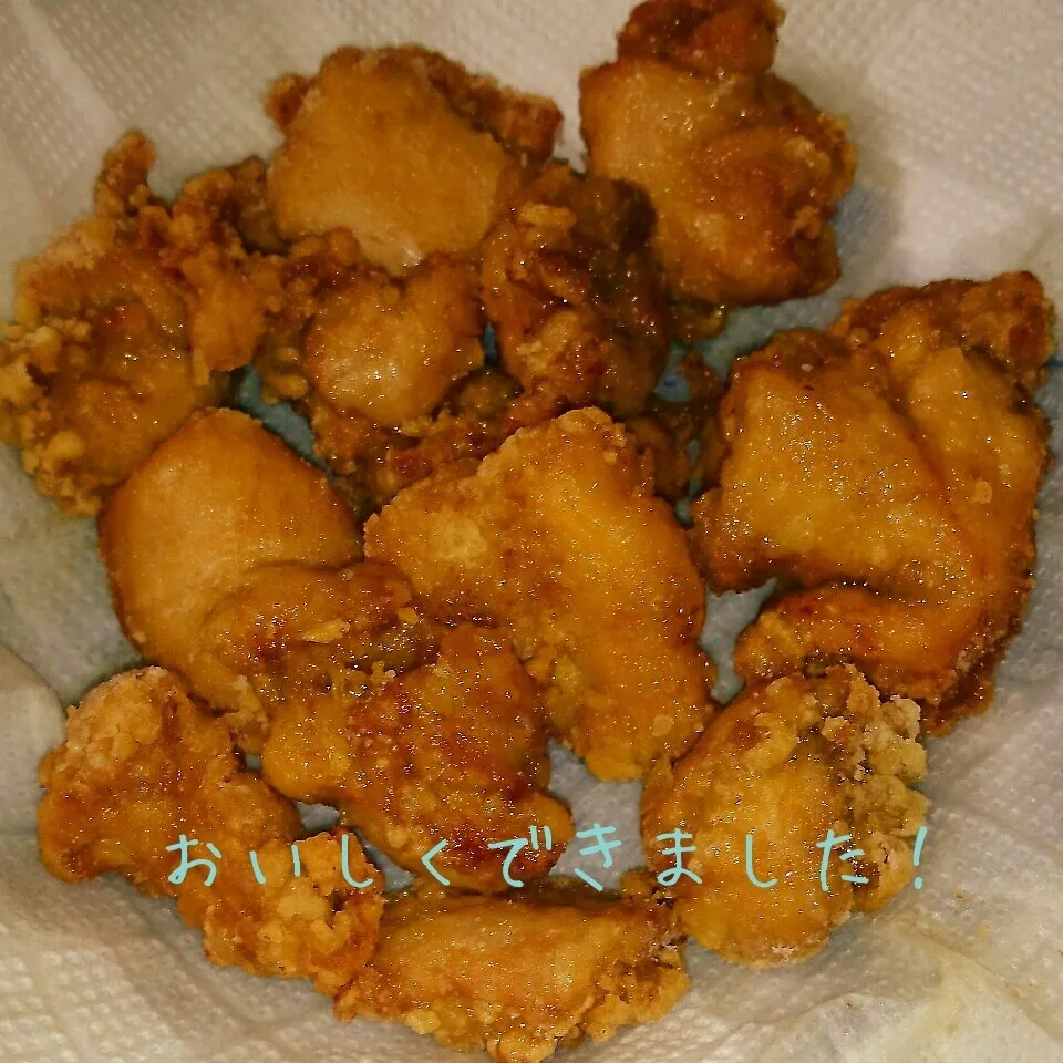 鳥ももの唐揚げ|あゆさん