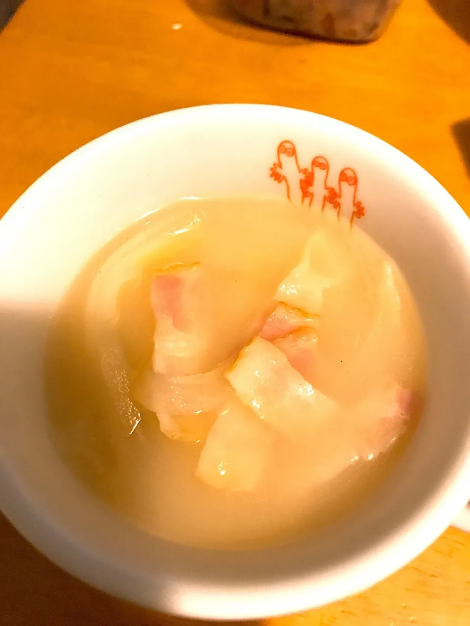 Snapdishの料理写真:白菜とベーコンのコンソメの糀甘酒スープ|shoshanaさん