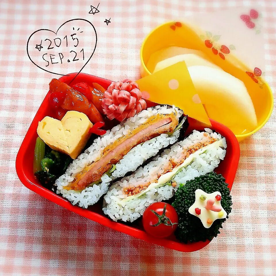 おにぎらず弁当。|ちーぼー。さん