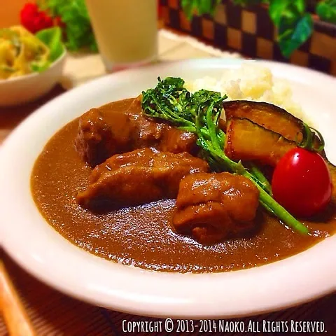 ♡﻿すりおろし野菜のチキンカレー♡﻿|n＊さん