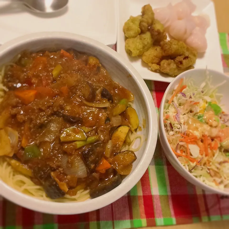 夏野菜てんこ盛り☆パスタ(*´艸`)|にゃんさん