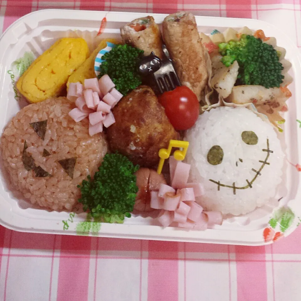 お留守番用 ハロウィン弁当|バンビさん