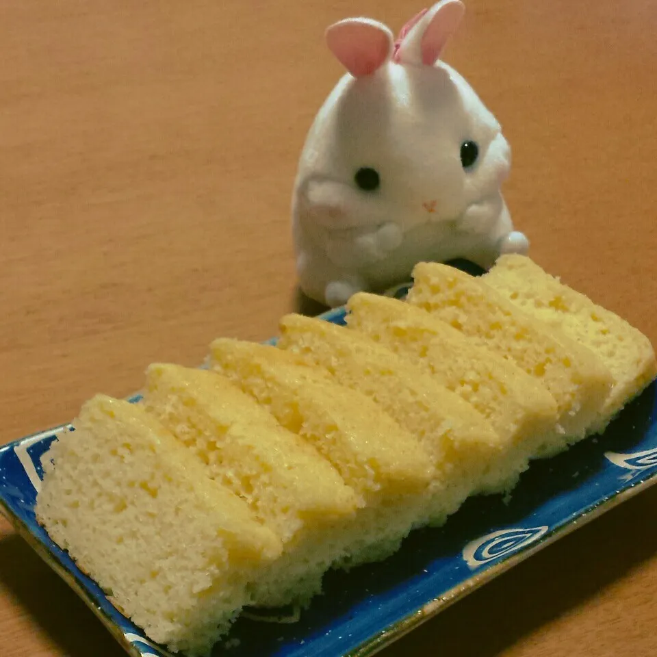 Snapdishの料理写真:レモンパウンドケーキ|バンビさん