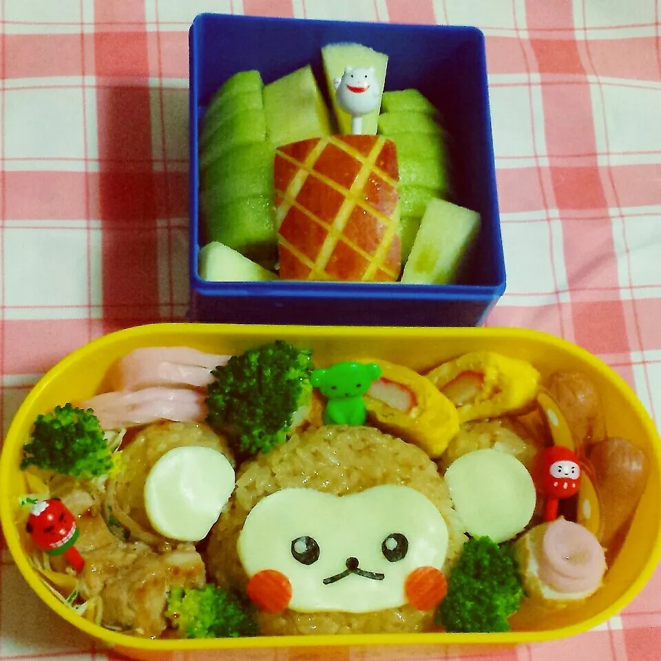 申年 ～さる弁当～|バンビさん