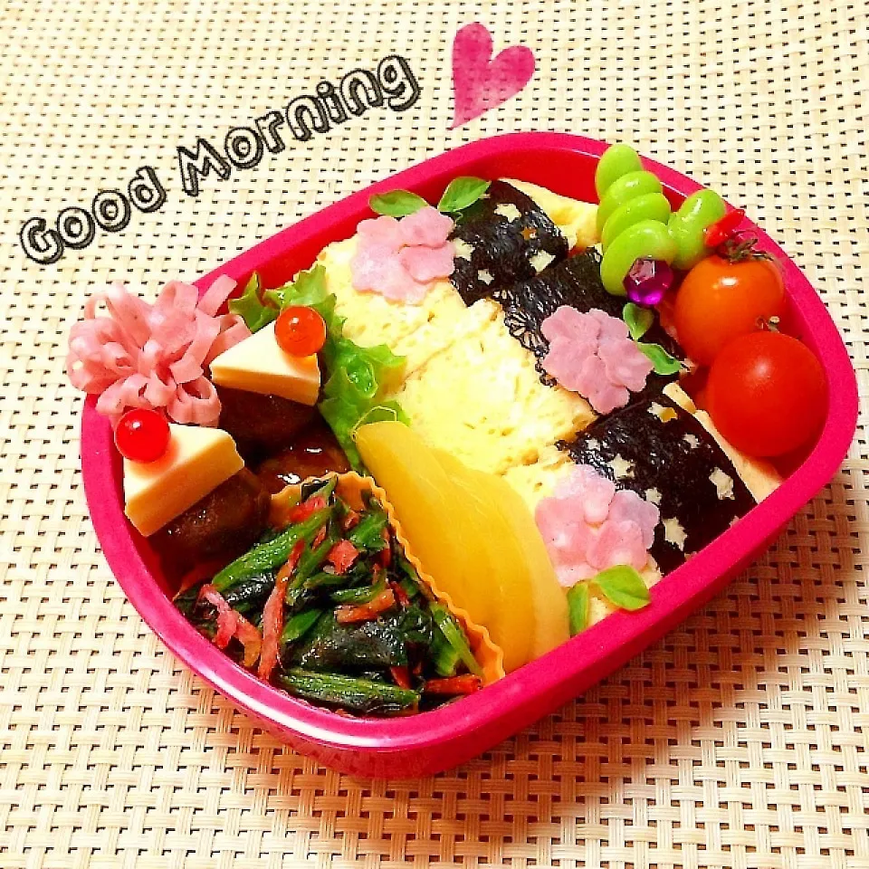 Snapdishの料理写真:✿﻿卵の握り寿司弁当✿﻿|n＊さん