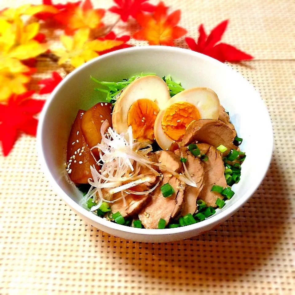 炊飯器の保温で作るよ！しっとり〜やわらか煮豚♡﻿|n＊さん