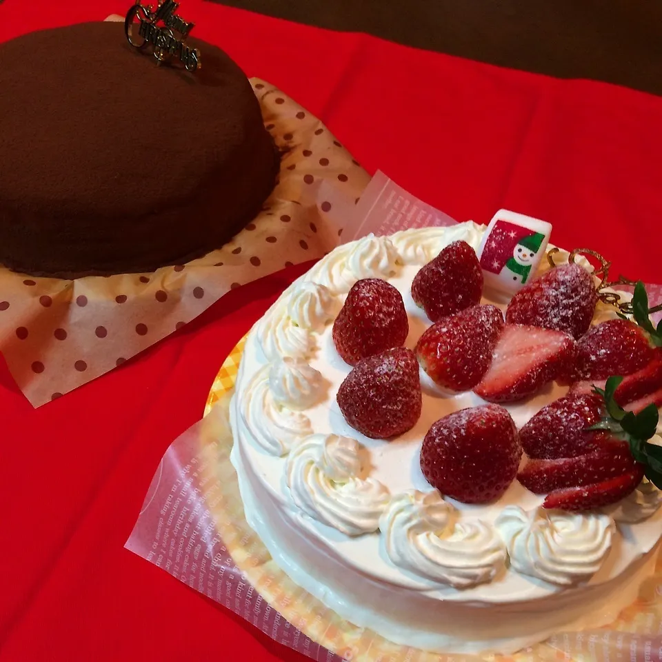 Snapdishの料理写真:クリスマスケーキ|すと☺︎*☻さん