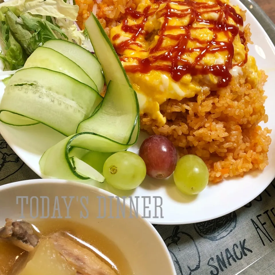 今日の夕飯 アズ太郎リクエスト|maikomaikoさん