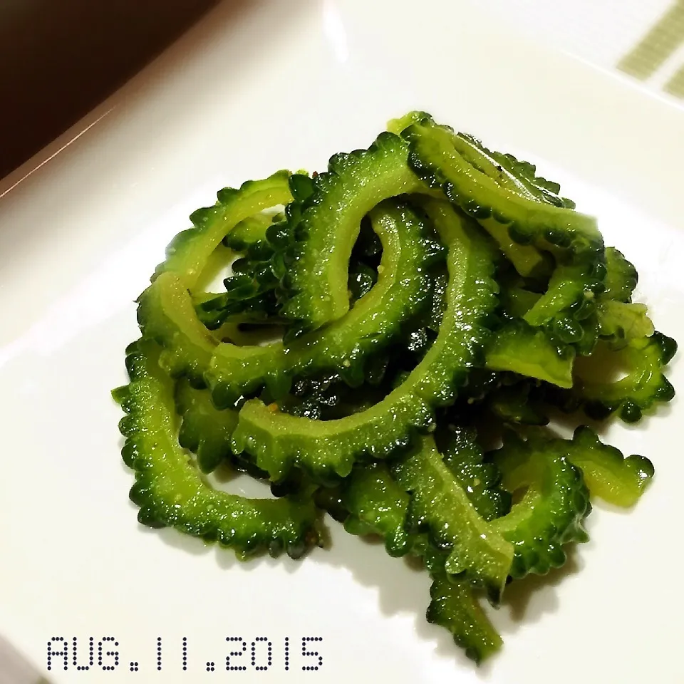 ゴーヤナムル♡|naokkumabonyariさん