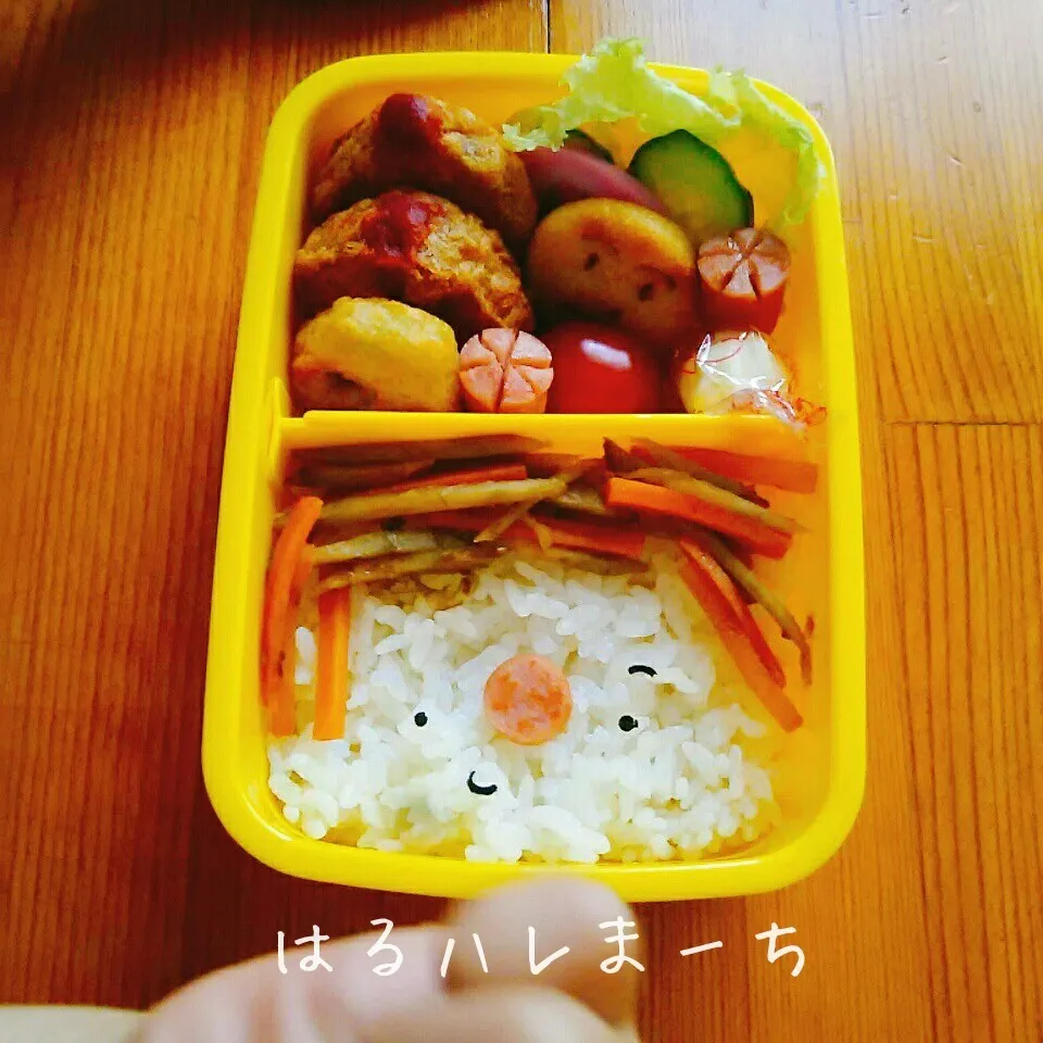 年中さんお弁当☆6日目☆簡単キャラ弁|桂華-kei-さん