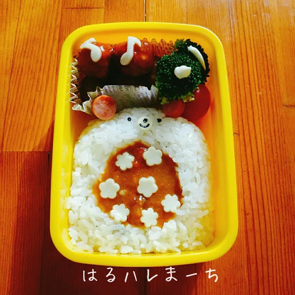 年少さんお弁当☆156日目☆年少最後のお弁当|桂華-kei-さん