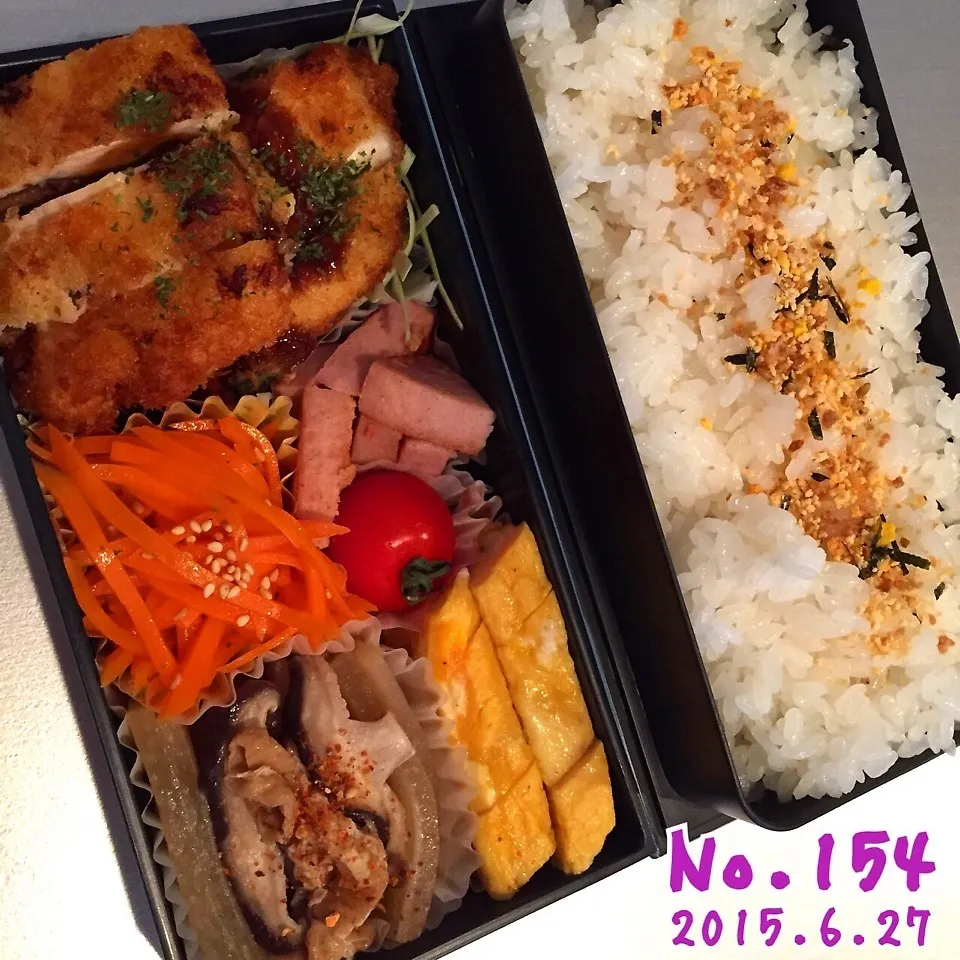 《No.154》チーズチキンカツ弁当|naokkumabonyariさん