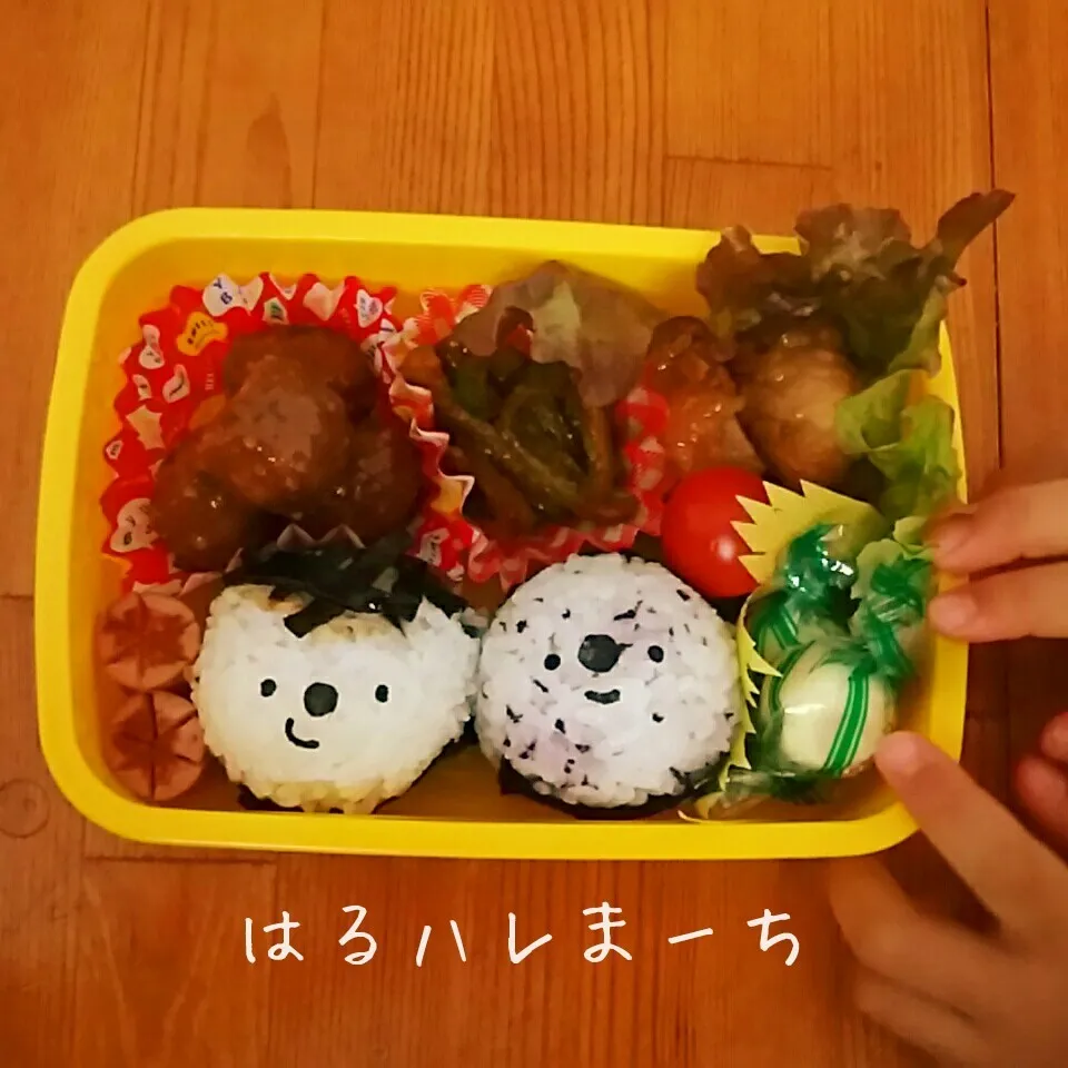 年少さんお弁当☆107日目☆まん丸こむすびくん|桂華-kei-さん