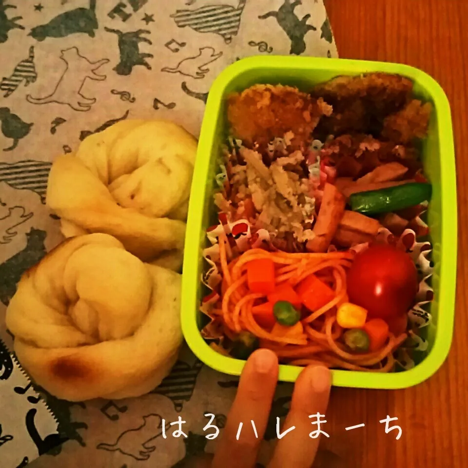 年少さんお弁当☆87日目☆ふわふわイチゴパン|桂華-kei-さん