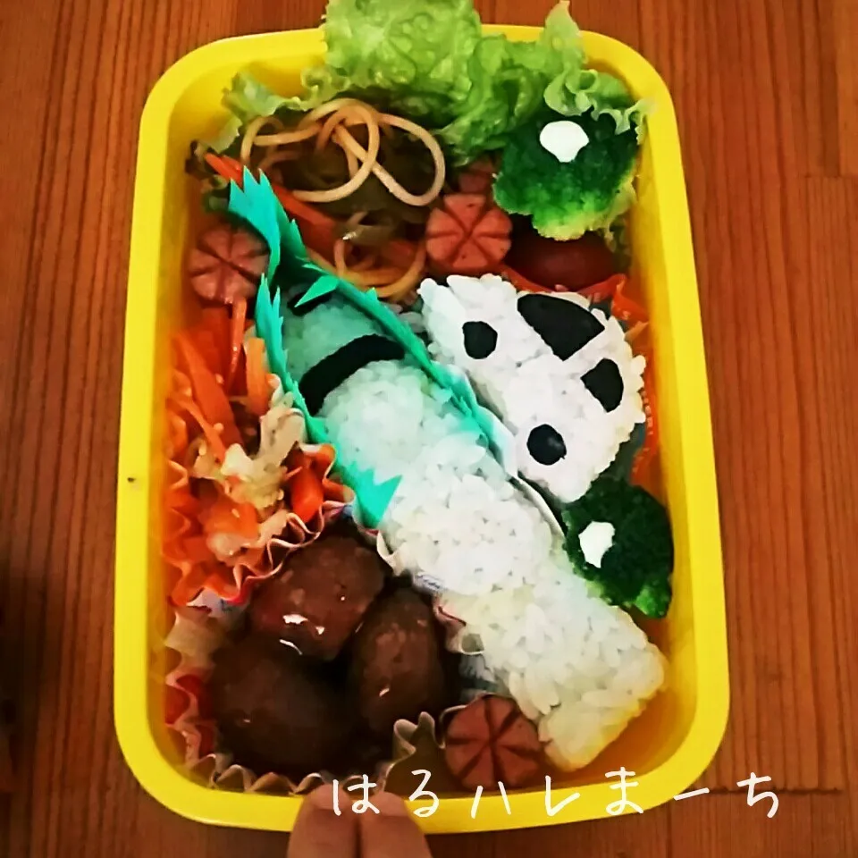 年少さんお弁当☆83日目☆乗り物おにぎり～|桂華-kei-さん