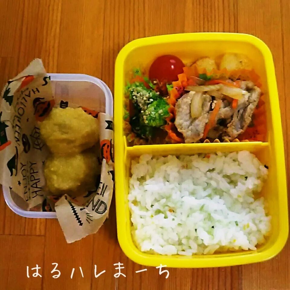 年少さんお弁当☆81日目☆焼き肉で元気充電|桂華-kei-さん